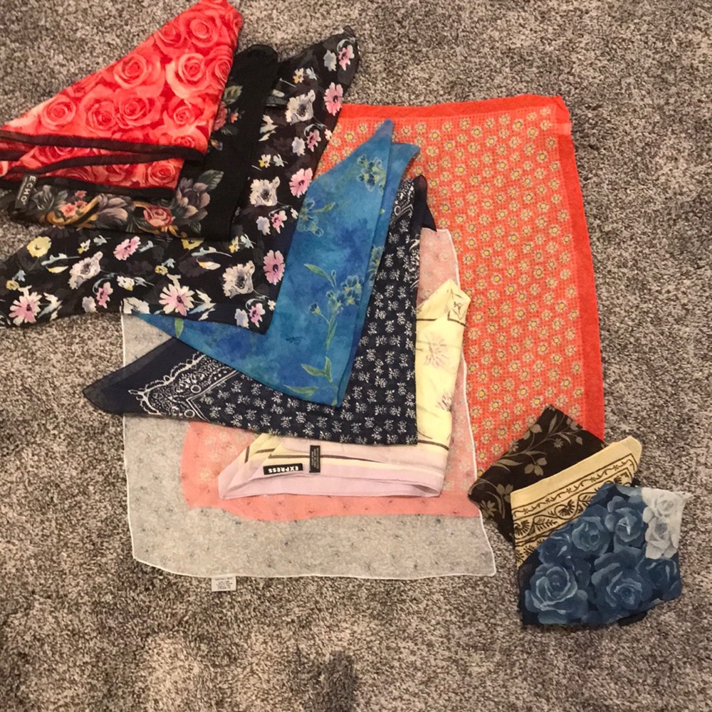 Neck scarves - multiple colors